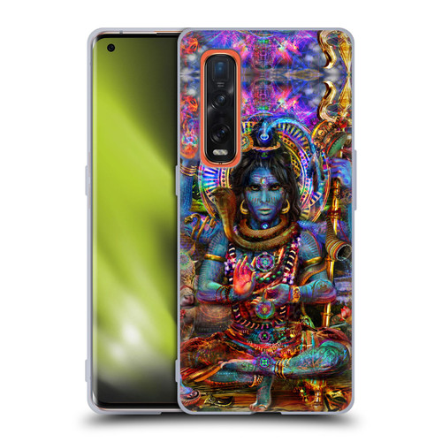 Jumbie Art Gods and Goddesses Shiva Soft Gel Case for OPPO Find X2 Pro 5G