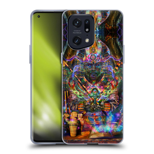 Jumbie Art Gods and Goddesses Osiris Soft Gel Case for OPPO Find X5 Pro