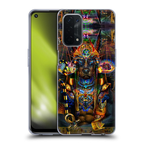 Jumbie Art Gods and Goddesses Anubis Soft Gel Case for OPPO A54 5G