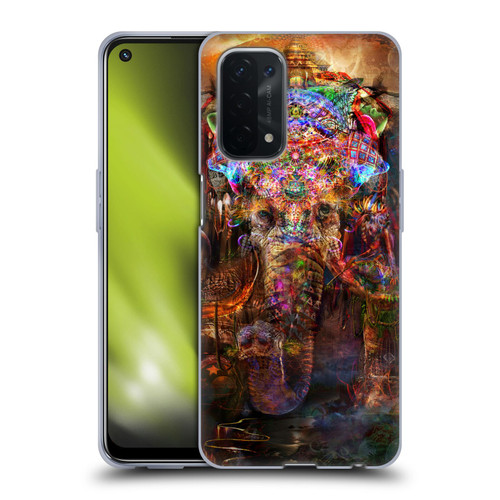 Jumbie Art Gods and Goddesses Ganesha Soft Gel Case for OPPO A54 5G