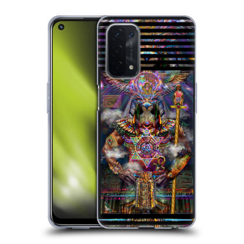 Jumbie Art Gods and Goddesses Horus Soft Gel Case for OPPO A54 5G