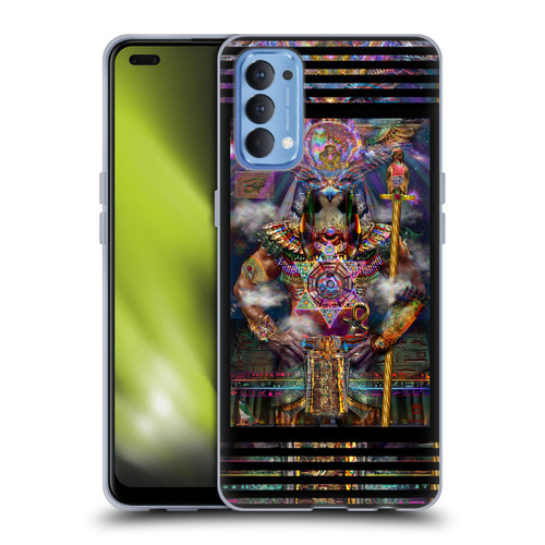 Jumbie Art Gods and Goddesses Horus Soft Gel Case for OPPO Reno 4 5G