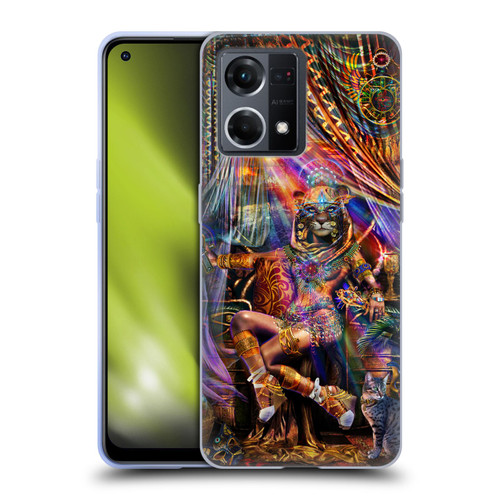 Jumbie Art Gods and Goddesses Bastet Soft Gel Case for OPPO Reno8 4G