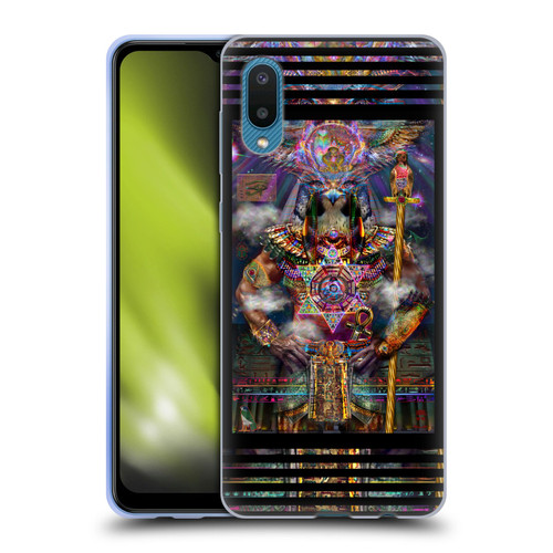 Jumbie Art Gods and Goddesses Horus Soft Gel Case for Samsung Galaxy A02/M02 (2021)