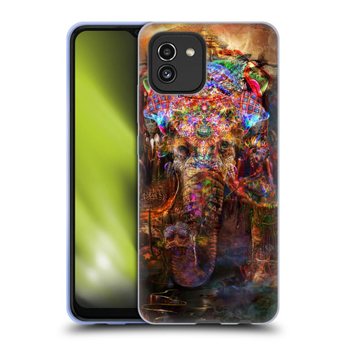 Jumbie Art Gods and Goddesses Ganesha Soft Gel Case for Samsung Galaxy A03 (2021)