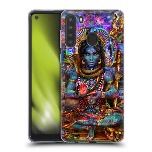 Jumbie Art Gods and Goddesses Shiva Soft Gel Case for Samsung Galaxy A21 (2020)