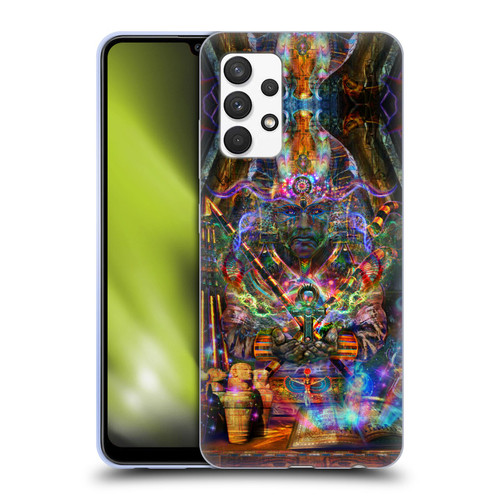 Jumbie Art Gods and Goddesses Osiris Soft Gel Case for Samsung Galaxy A32 (2021)