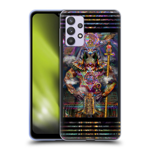 Jumbie Art Gods and Goddesses Horus Soft Gel Case for Samsung Galaxy A32 5G / M32 5G (2021)