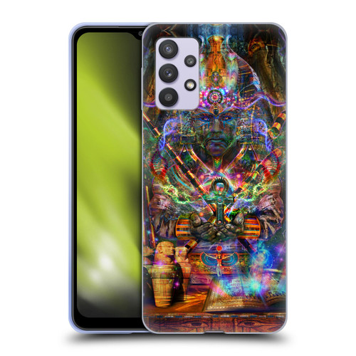 Jumbie Art Gods and Goddesses Osiris Soft Gel Case for Samsung Galaxy A32 5G / M32 5G (2021)