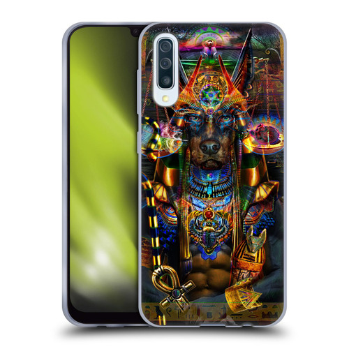 Jumbie Art Gods and Goddesses Anubis Soft Gel Case for Samsung Galaxy A50/A30s (2019)