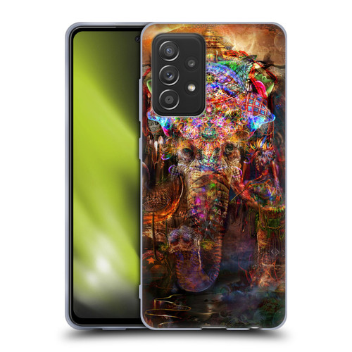 Jumbie Art Gods and Goddesses Ganesha Soft Gel Case for Samsung Galaxy A52 / A52s / 5G (2021)