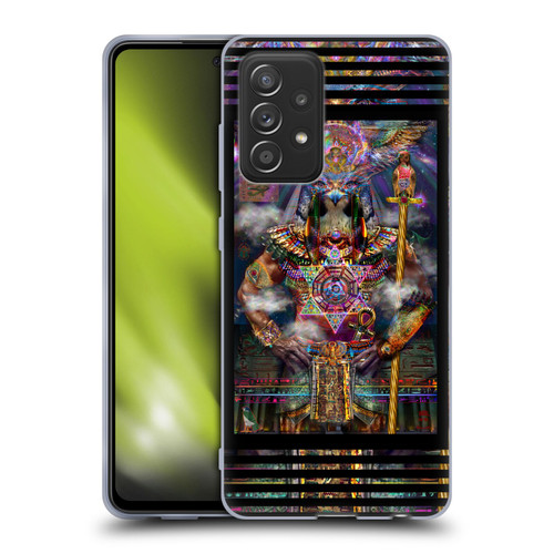 Jumbie Art Gods and Goddesses Horus Soft Gel Case for Samsung Galaxy A52 / A52s / 5G (2021)