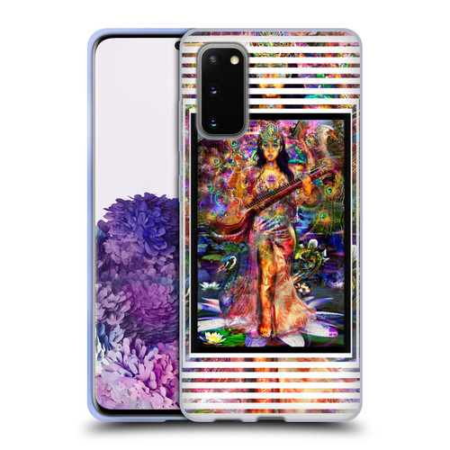 Jumbie Art Gods and Goddesses Saraswatti Soft Gel Case for Samsung Galaxy S20 / S20 5G