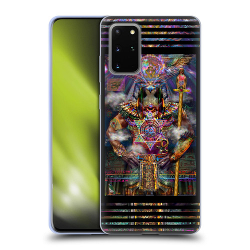 Jumbie Art Gods and Goddesses Horus Soft Gel Case for Samsung Galaxy S20+ / S20+ 5G