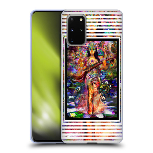 Jumbie Art Gods and Goddesses Saraswatti Soft Gel Case for Samsung Galaxy S20+ / S20+ 5G