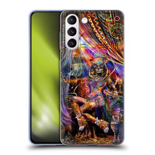 Jumbie Art Gods and Goddesses Bastet Soft Gel Case for Samsung Galaxy S21+ 5G