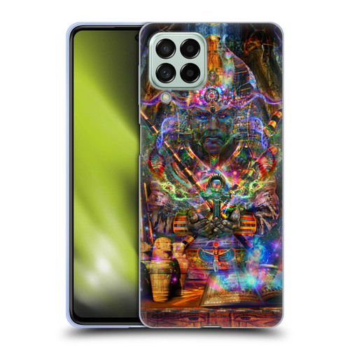 Jumbie Art Gods and Goddesses Osiris Soft Gel Case for Samsung Galaxy M53 (2022)