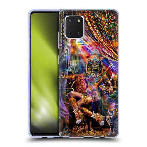 Jumbie Art Gods and Goddesses Bastet Soft Gel Case for Samsung Galaxy Note10 Lite