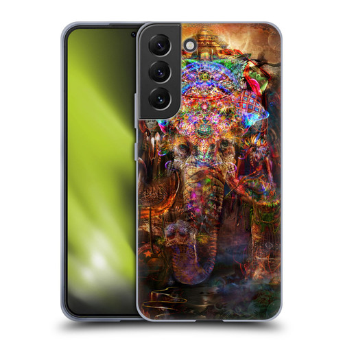 Jumbie Art Gods and Goddesses Ganesha Soft Gel Case for Samsung Galaxy S22+ 5G