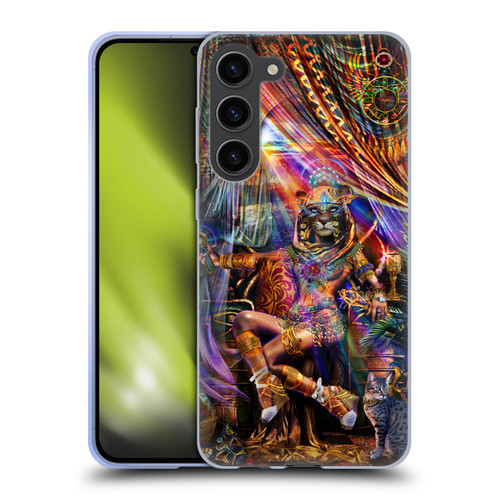 Jumbie Art Gods and Goddesses Bastet Soft Gel Case for Samsung Galaxy S23+ 5G