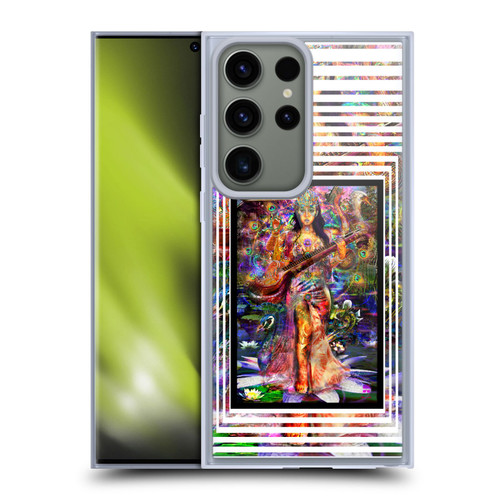 Jumbie Art Gods and Goddesses Saraswatti Soft Gel Case for Samsung Galaxy S23 Ultra 5G