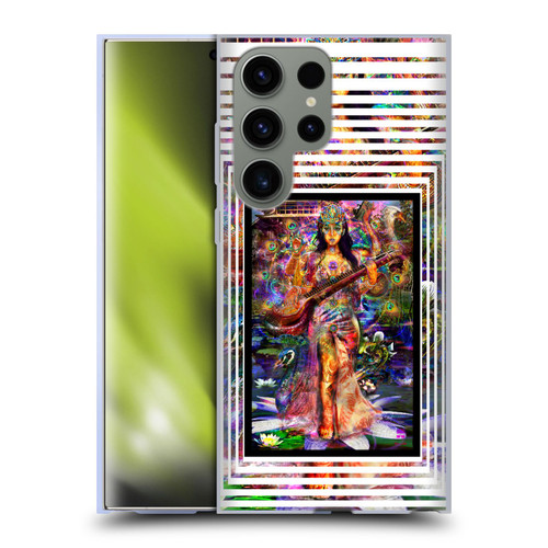 Jumbie Art Gods and Goddesses Saraswatti Soft Gel Case for Samsung Galaxy S23 Ultra 5G