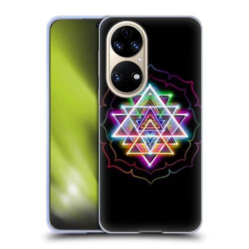 Jumbie Art Visionary Sri Yantra Soft Gel Case for Huawei P50