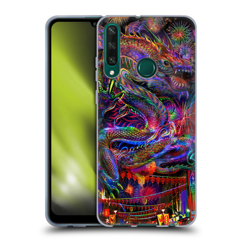 Jumbie Art Visionary Dragon Soft Gel Case for Huawei Y6p