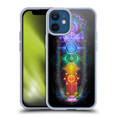 Jumbie Art Visionary Chakras Soft Gel Case for Apple iPhone 12 Mini