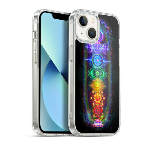 Jumbie Art Visionary Chakras Soft Gel Case for Apple iPhone 13