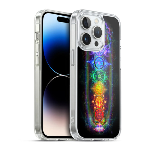Jumbie Art Visionary Chakras Soft Gel Case for Apple iPhone 13 Pro & MagSafe