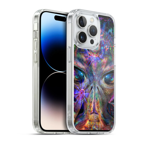 Jumbie Art Visionary Alien Soft Gel Case for Apple iPhone 14 Pro & MagSafe