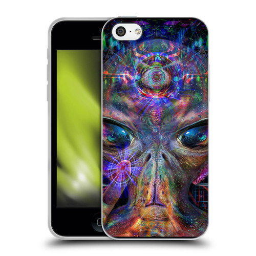 Jumbie Art Visionary Alien Soft Gel Case for Apple iPhone 5c