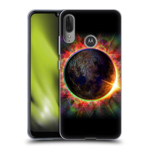 Jumbie Art Visionary Eclipse Soft Gel Case for Motorola Moto E6 Plus