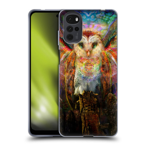 Jumbie Art Visionary Owl Soft Gel Case for Motorola Moto G22
