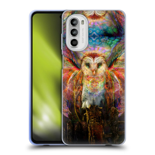 Jumbie Art Visionary Owl Soft Gel Case for Motorola Moto G52