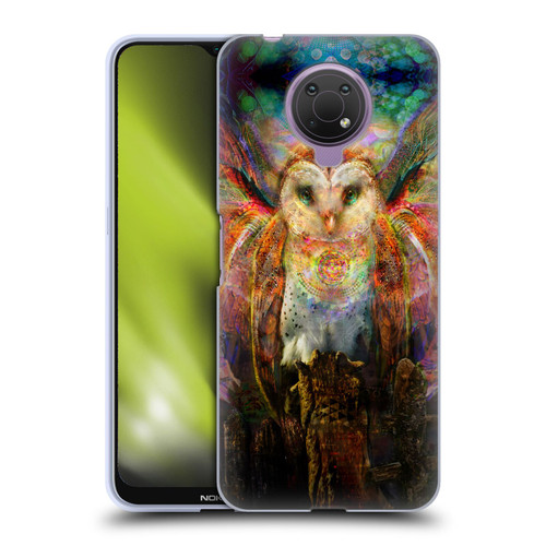 Jumbie Art Visionary Owl Soft Gel Case for Nokia G10