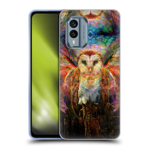Jumbie Art Visionary Owl Soft Gel Case for Nokia X30