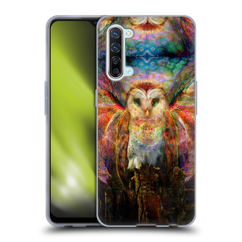 Jumbie Art Visionary Owl Soft Gel Case for OPPO Find X2 Lite 5G