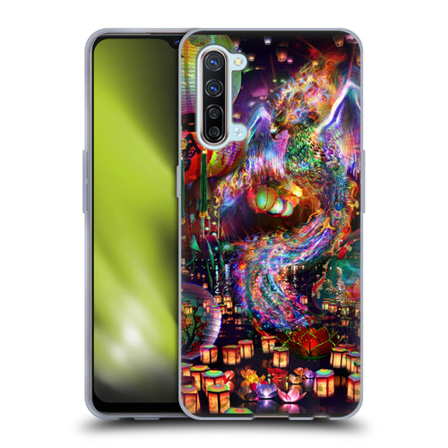Jumbie Art Visionary Phoenix Soft Gel Case for OPPO Find X2 Lite 5G