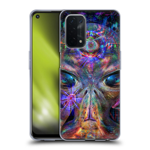 Jumbie Art Visionary Alien Soft Gel Case for OPPO A54 5G