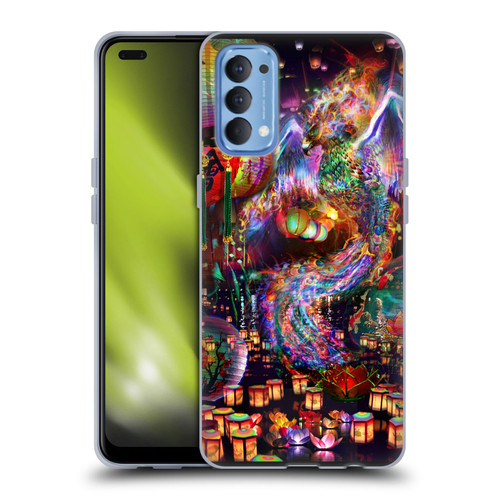 Jumbie Art Visionary Phoenix Soft Gel Case for OPPO Reno 4 5G