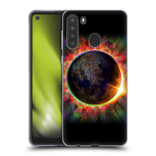 Jumbie Art Visionary Eclipse Soft Gel Case for Samsung Galaxy A21 (2020)
