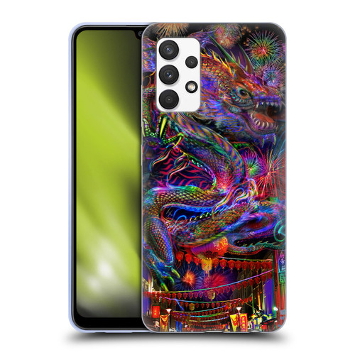 Jumbie Art Visionary Dragon Soft Gel Case for Samsung Galaxy A32 (2021)