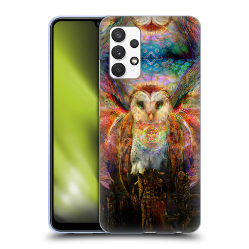 Jumbie Art Visionary Owl Soft Gel Case for Samsung Galaxy A32 (2021)