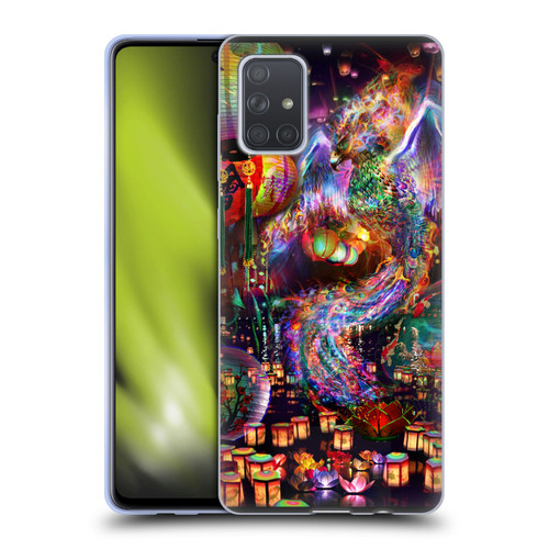 Jumbie Art Visionary Phoenix Soft Gel Case for Samsung Galaxy A71 (2019)
