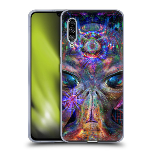 Jumbie Art Visionary Alien Soft Gel Case for Samsung Galaxy A90 5G (2019)