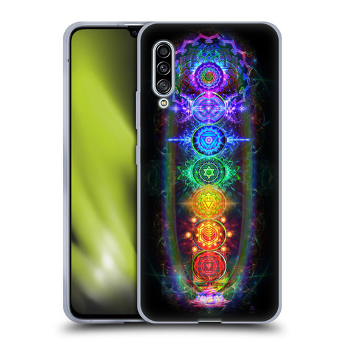 Jumbie Art Visionary Chakras Soft Gel Case for Samsung Galaxy A90 5G (2019)