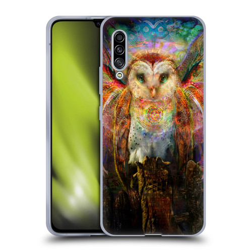Jumbie Art Visionary Owl Soft Gel Case for Samsung Galaxy A90 5G (2019)