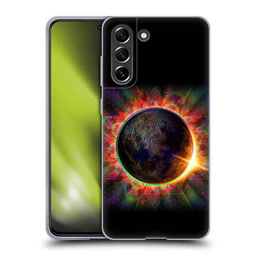 Jumbie Art Visionary Eclipse Soft Gel Case for Samsung Galaxy S21 FE 5G